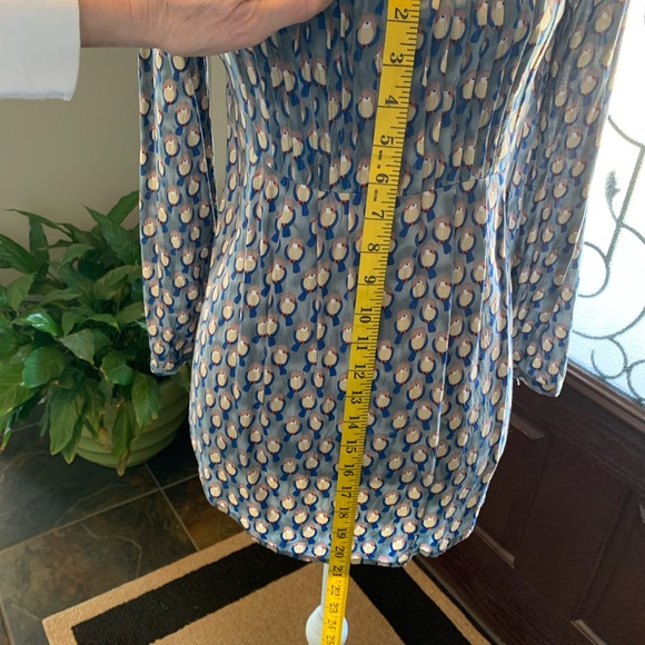 Papillon Blouse with Pin-tucking Front Bodice M - Picture 8 of 11